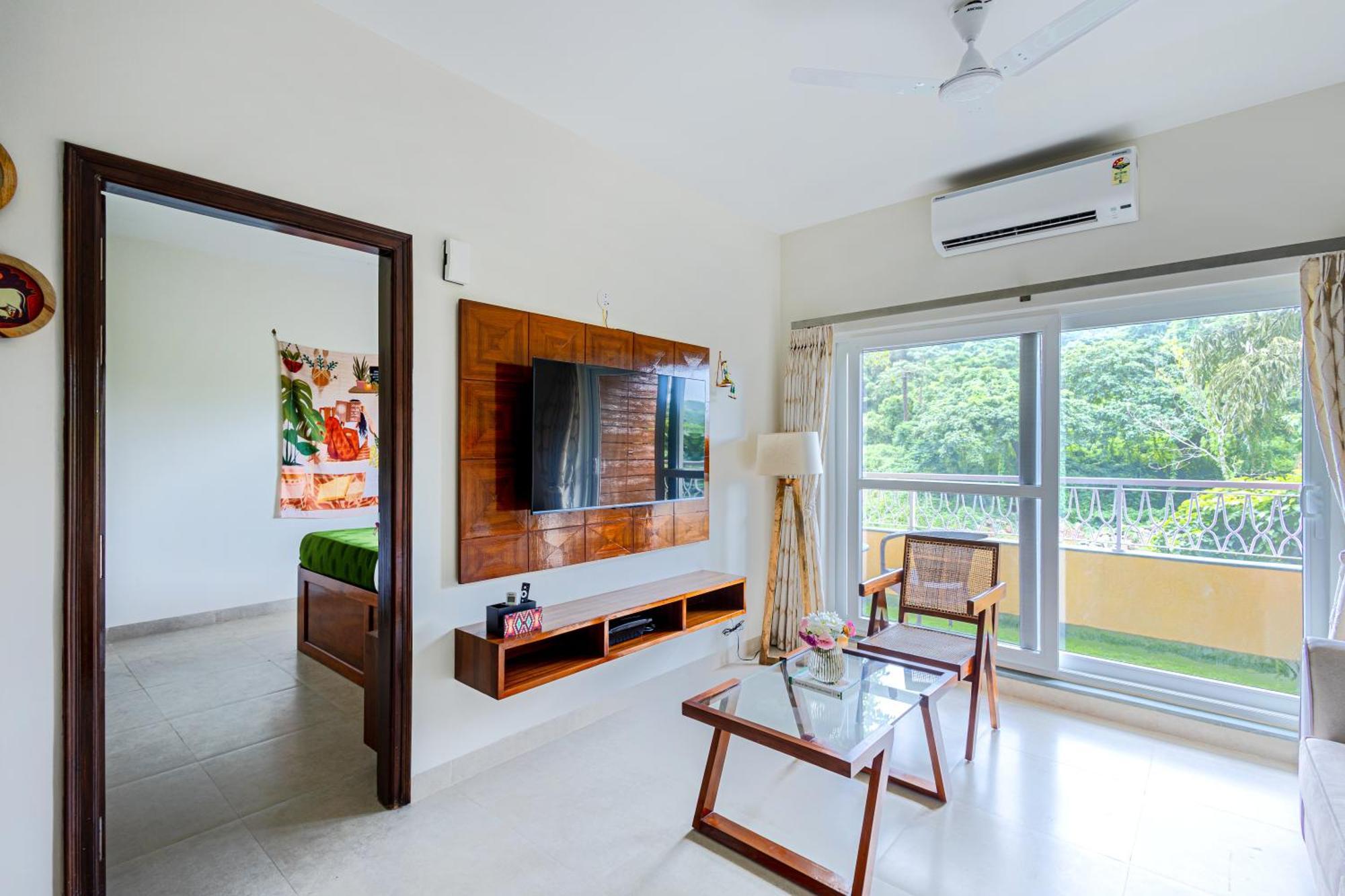 Alaya Stays 1 Bhk With Balcony & Pool - Veera Marina Candolim Exteriér fotografie