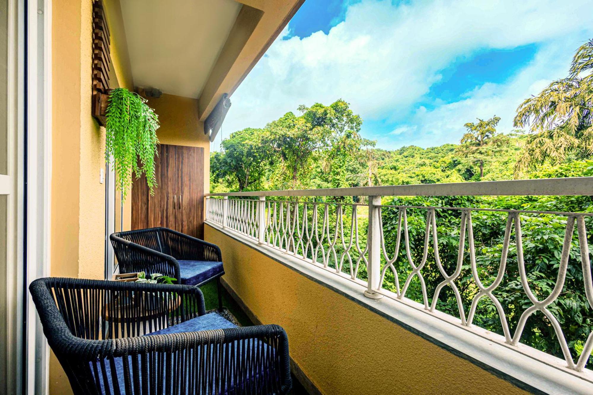 Alaya Stays 1 Bhk With Balcony & Pool - Veera Marina Candolim Exteriér fotografie